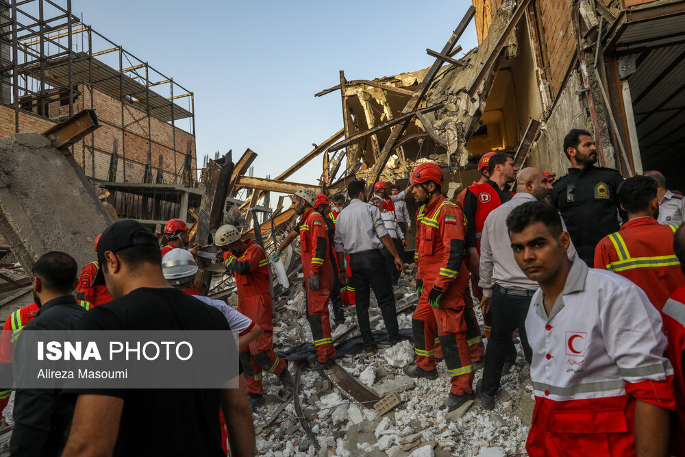 پایان عملیات جستجو و نجات آتش‌نشانی در ۲ حادثه «جوانمردقصاب» و «ساختمان‌های غیراصولی»