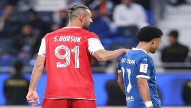 حرکت جنجالی دورسون در بازی با الهلال سوژه شد