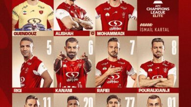 رونمایی از ترکیب پرسپولیس و النصر + عکس