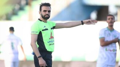 عرب‌براقی داور بازی پرسپولیس و چادرملو شد