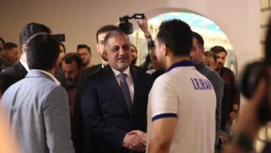 بازدید وزیر ورزش عراق از فدراسیون کشتی