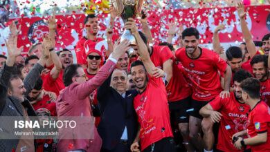 جشن قهرمانی تراکتور در تبریز