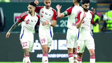 تیم فوتبال الشارجه امارات قهرمان لیگ قهرمانان آسیا شد