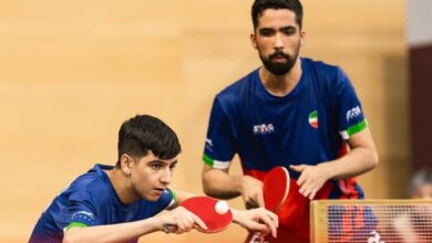 حذف تیم دوبل تنیس روی میز ایران از مسابقات جهانی توسط ۲ برادر