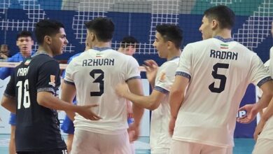 والیبال قهرمانی زیر ۱۶ سال کاوا؛ برد قاطع شاگردان صادقیانی