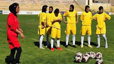 تاکتیک محوری در تمرین امروز تیم ملی فوتبال بانوان