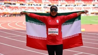 دختر پرتابگر ایران صاحب مدال برنز شد